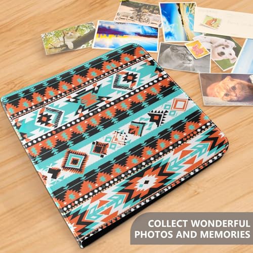 Álbum de Fotos Adhesivo para Manualidades, Álbum con Anillas de 3 Piezas, Libro de Recuerdos DIY para Fotos de 8x10 pulgadas, 40 Páginas miniatura 5