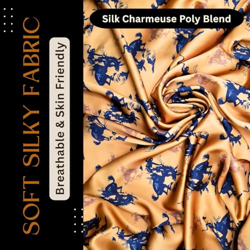 Wild Rag Silk Scarf 36'', Western Cowboy Bandana Square Silky Wild Rags,Mustard & Black Bronco Tribal Scarves for Men & Women3