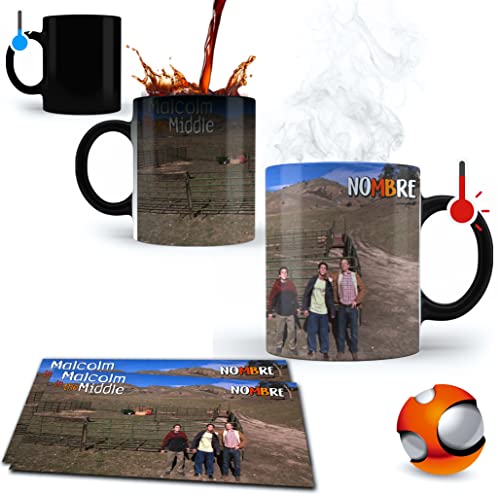 Consejos para Comprar dia del padre taza para comprar online. 40 Taza Mágica para Café Personalizada El Regalo Original - Personalizada con su Nombre - Cualquier ocasión (Malcolm Komodo 3000)