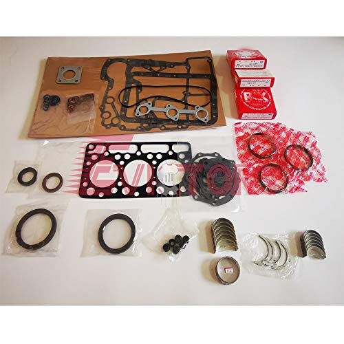 Kit de roulement de piston D950 pour tracteur Kubota B7200D réparation cylindre