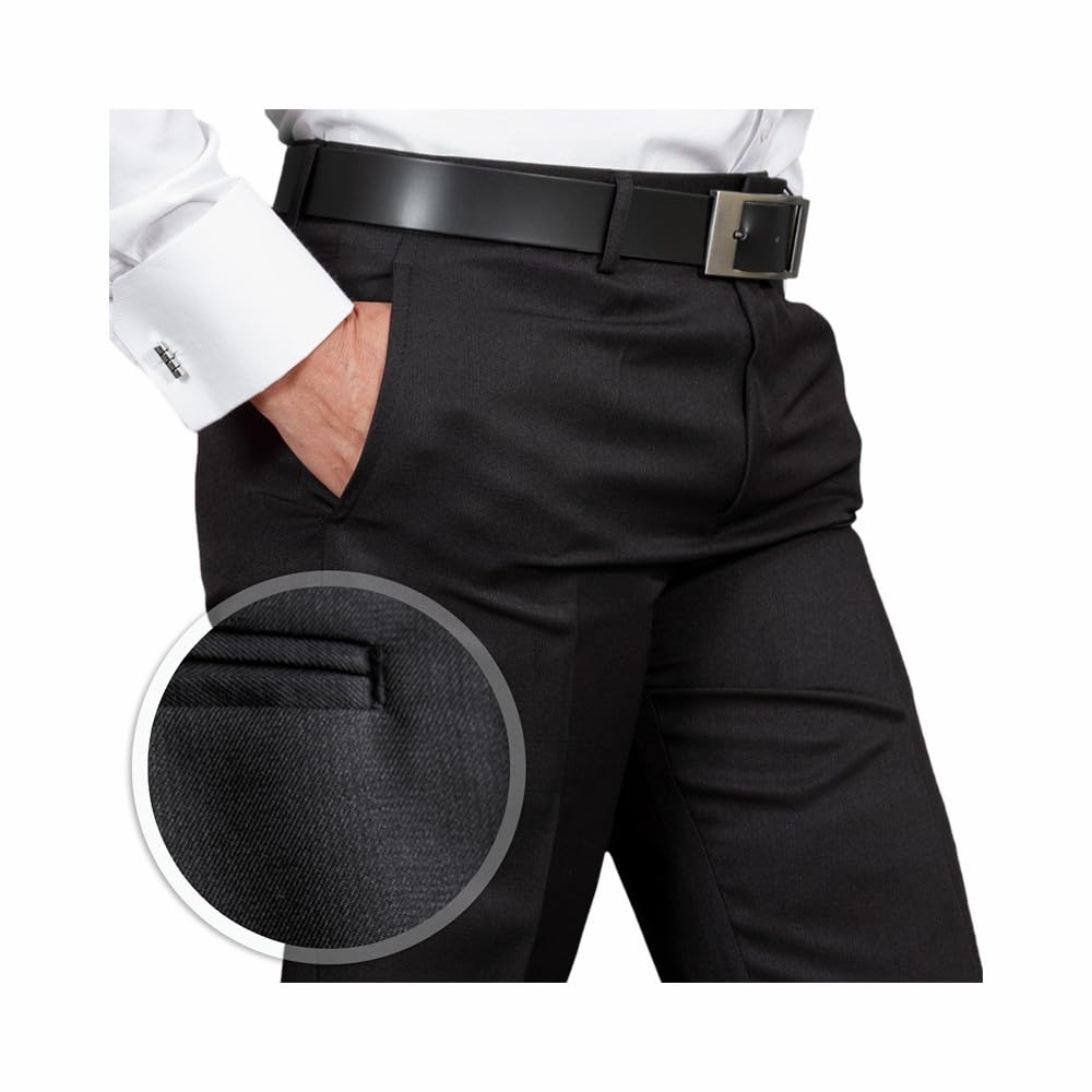 Calça Social Masculina Slim Oxford Executiva (BR, Numérico, 36, Regular, Regular, Preto) em promoção! Veja a oferta e mais achadinhos de Calças 4 Hoje é o melhor dia para comprar Calça Social Masculina Slim Oxford Executiva (BR, Numérico, 36, Regular, Regular, Preto) com aquele preço maroto! Promoção! Aproveite a oferta! 4