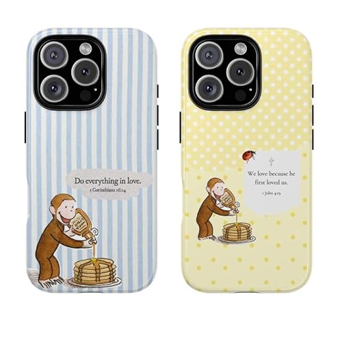 Cute Monkey Phone Cover – Curious Monkey George Style Bible
