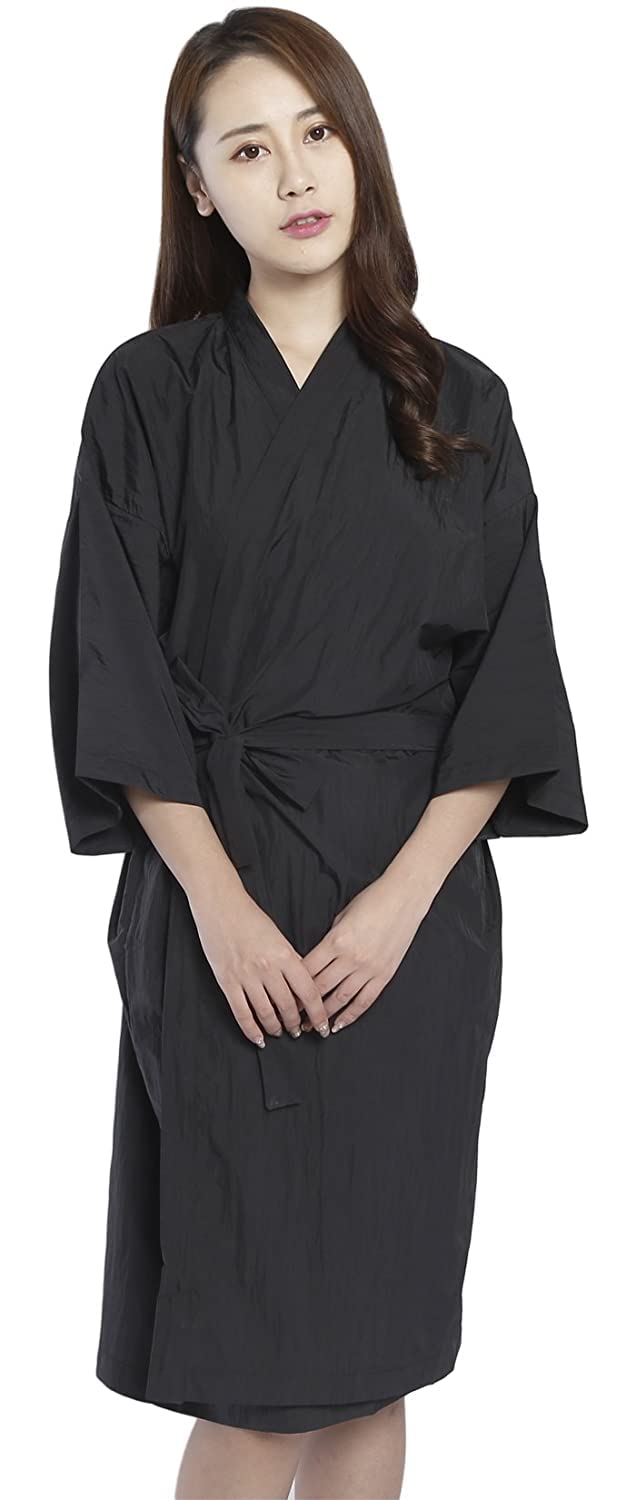 PERFEHAIR Szlafroki do salonu dla klientów, 4 sztuki, do farbowania włosów, strzyżenia włosów, makijażu, stylizacji włosów