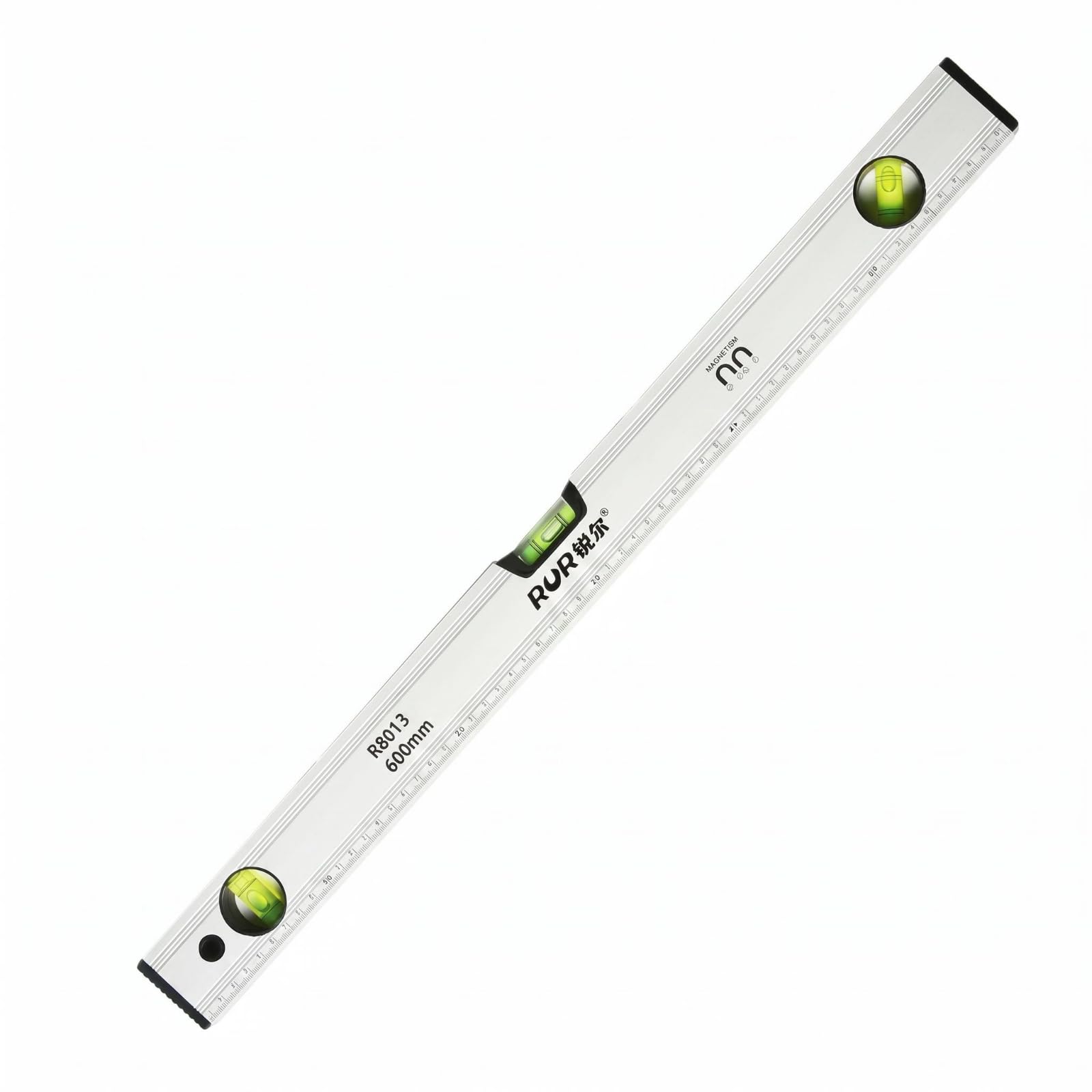 BNF®600MM Aluminum Alloy Level Measurement Scale for Horizontal & Vertical Alignment - Economy Bubble Vial-image-0