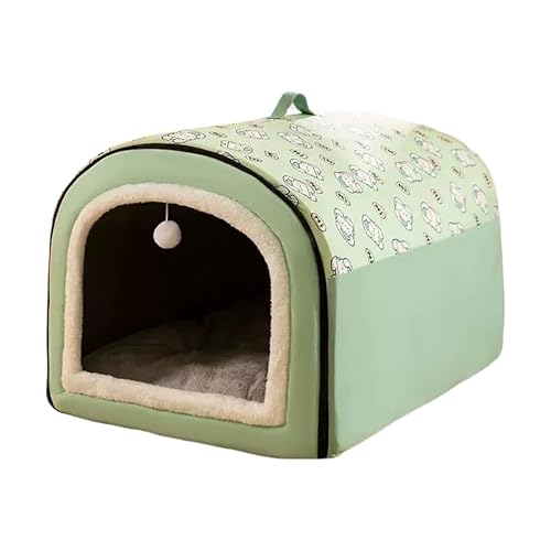 ペットハウス、犬用ベッド、取り外し可能で洗えるマット、冬の暖かさ、滑り止めデザイン、大型犬、暖かくてかわいい (?色,3XL?100*70*60cm)