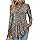WIHOLL Fall Clothes for Women 2025 Cute Long Sleeve Tunic Tops for Women for Leggings Plus Size Women Blouses Black Floral L