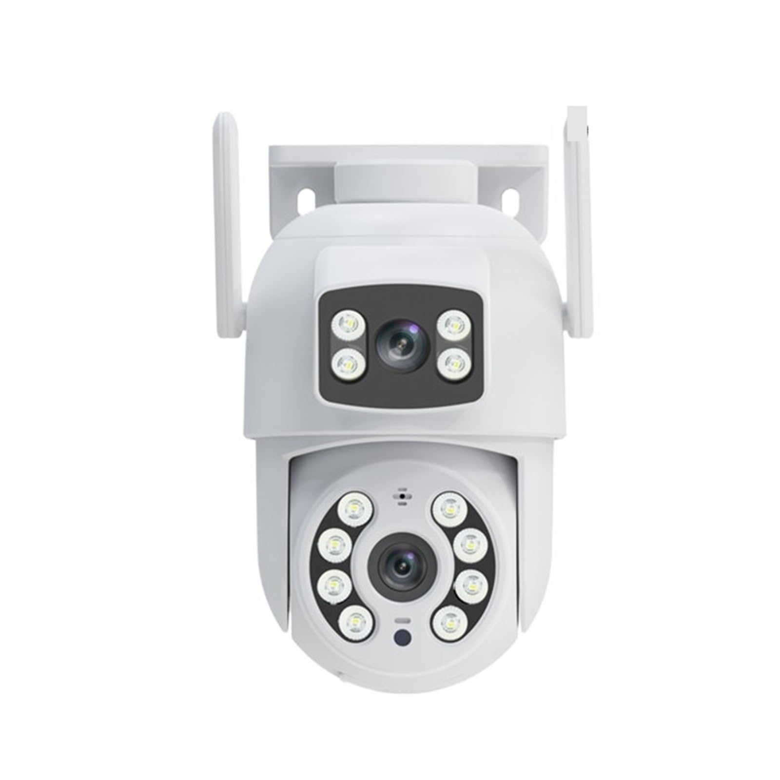 JVDDI 6MP Outdoor Surveillance Camera Dual Lens Dual Screen AI Auto Tracking IP Video Wifi PTZ Camera CCTV Two Way Audio(64g)