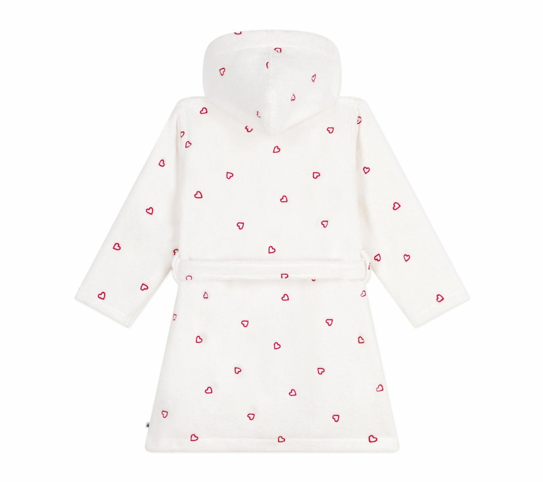 Petit Bateau Ciarra_h25 Morgenmantel, Marshmallow/Terkuit, für 4-Jährige