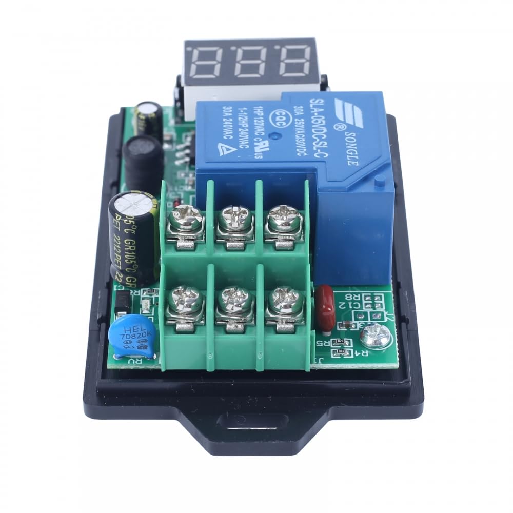 Modulo Monitoraggio Tensione,CC 99,9 V Scheda Controllo Tensione per Controllo Sottotensione di Sovratensione e Rilevamento da Tensione