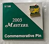 2003 Masters golf pin commemorative