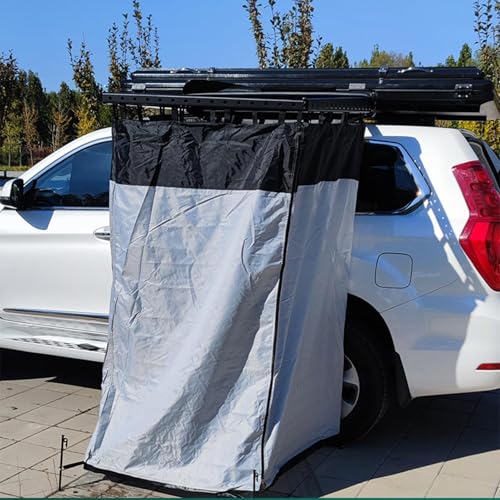 Personaliza lo que necesitas toldo de vehículo para ducha, impermeable, carside para camping, tienda de campaña por tierra para SUV, camión, tienda de ducha portátil para camping