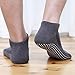 NATUCE Calcetines Antideslizantes 4 Pares Calcetines de Deporte para Hombre Mujer Algodón...