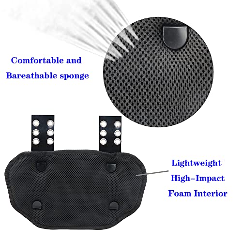 Football Back Plate- Dutybod Lower Back/Rear/Back Bone Protector Shield Backplate For Youth & Adult (Kid) #TOP3