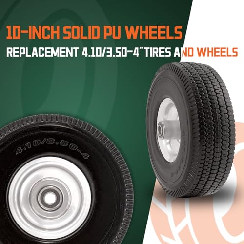 RRQ 4.10/3.50-4 Solid Airless Tires