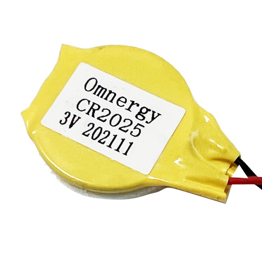 HSSDTECH CMOS B-atte-ry CR2025 3V Replacement for Lenovo ThinkBook 14p G3 ARH/ThinkBook 100e 2nd Gen 81M8 82GJ /ThinkBook 300e 2nd Gen 81M9 82GK, 5B10S34091 5B10T45078 CMOS BIOS RTC Battery