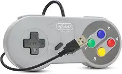 Controle Usb Snes Super Nintendo Para Pc Raspberry Mac Linux