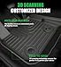 for Volkswagen Tiguan Floor Mats 2018 2019 2020 2021 2022 2023 2024 Car Mats for VW Tiguan Accessories All Weather Floor Mats Cargo Liner 2018-2024