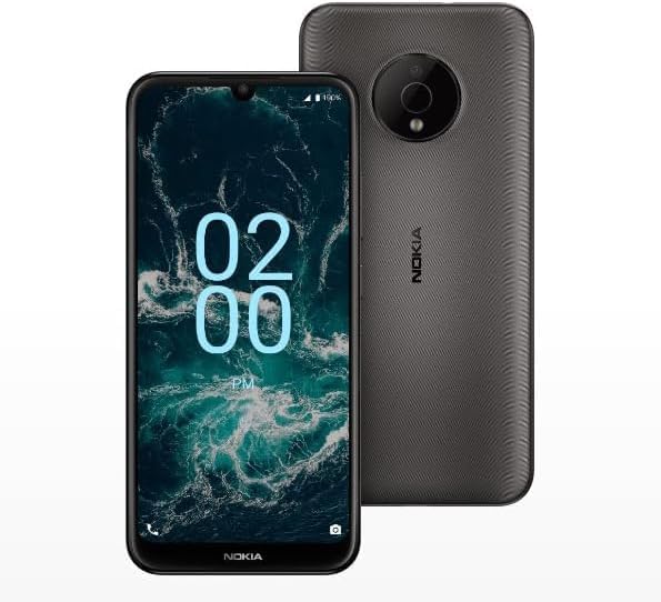 Nokia C200 TA-1437 32GB Storage 3GB RAM 6.1” HD+ Display Unlocked Space Gray (Renewed)