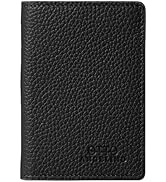 Otto Angelino Bifold Lederbrieftasche - Reisepass-Stil Kreditkartenhalter für Ausweis, Bank und L...