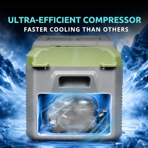 Image of Rockwell RMC20X Car Cooler /Freezer, Portable Fridge for Outdoor Adventures, 240V AC Power Cord & 12V Car Adapter