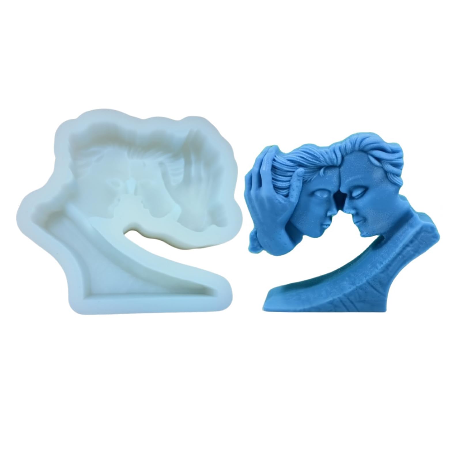 Décorations de maison en forme de visage à faire soi-même avec ce moule 3D
