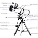 Skyoptikst 1400x 150 mm Reflector Newtionan Astronomical Telescope High Power Equatorial Mount Star Planet Moon Saturn Jupiter