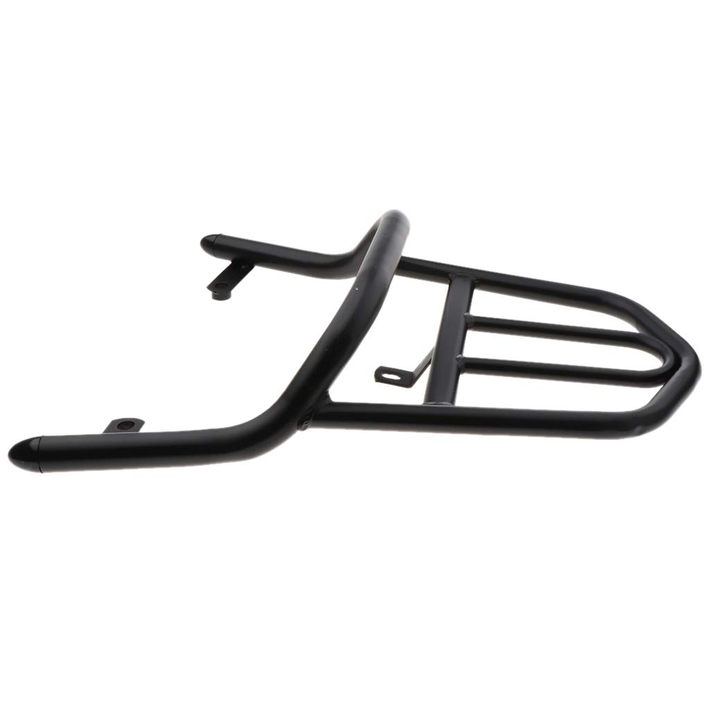 gazechimp Support De Support De Support De Porte-Bagage Arrière pour Scooter Yamaha, Argent/Noir - Noir