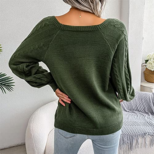 Image of JUNBOON Women's Casual Leopard Print Knitted Pullover Sweaters Long Sleeve Crew Neck Jumper Tops