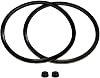 Jaywool 09985 Pressure Canner Sealing Ring & Overpressure Plug Gasket Fits Presto 01745 01751 01755 01781 01782 01784