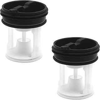 JOYOLA 2 Pcs Washing Machine Lint Filter Replacement Filter for Washing Machine Lint Screen Insert Replacement for Drum Washing Machine Fittings Filter Washing Machine Drain Pump Fluff Filter