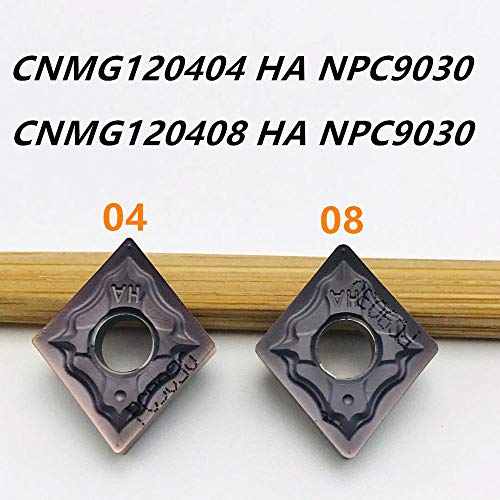 Herramienta de Torneado Externo CNMG120404 HA PC9030 Carburo miniatura 2