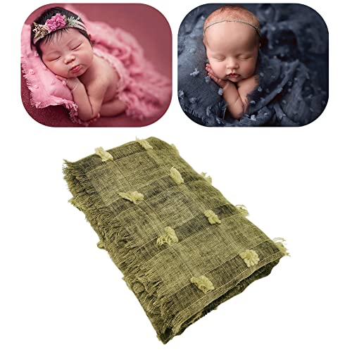 Coperta Fotografia Neonato Avvolgere Newborn Baby Photography Photo Prop Stretch Wrap Baby DIY Long Ripple Wrap per Neonati Ragazzi O Ragazze