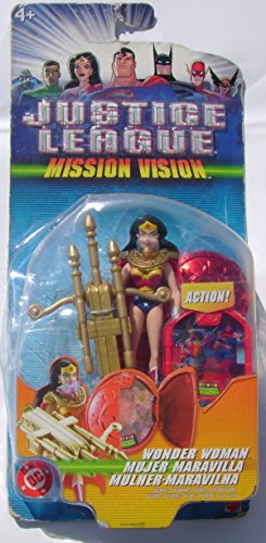 Mattel Justice League Mission Vision Wonder Woman Action Figure