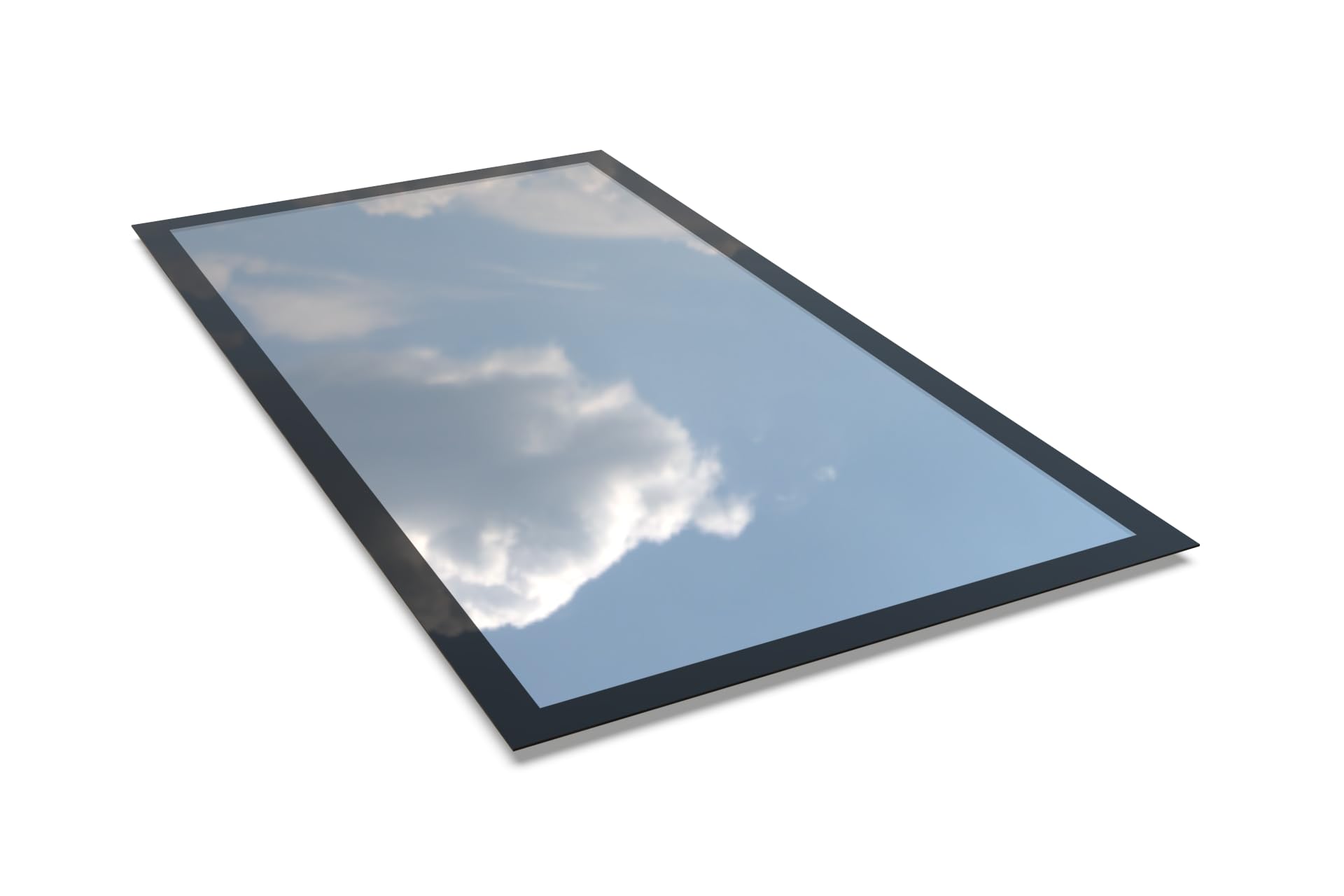 Saris Extensions Transparent Skylight 1500 X 2500 Mm Triple Glazed Rooflight Window Toughened Glass