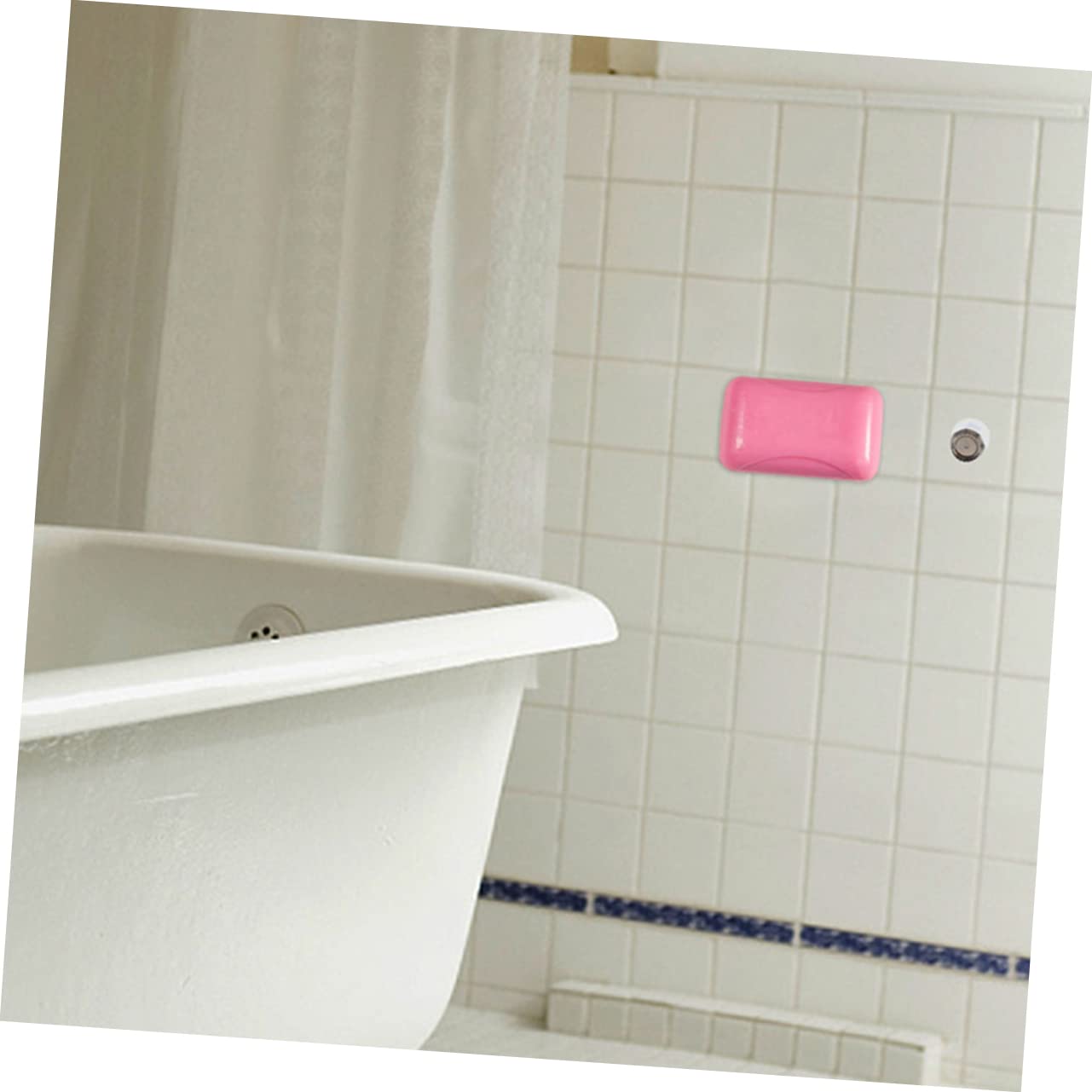 WOONEKY 4sätze Magnetischer Seifenhalter Wandmontierter Saugnapfgestützter Seifenhalter Für Bad Und Küche Platzsparend Und Leicht Zu Installieren Für Dusche Bohren Erforderlich