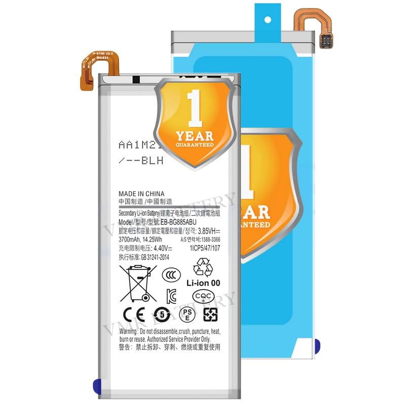 Image of Original EB-BG885ABU Battery Compatible for Samsung Galaxy A8 Star (A9 Star) - (3700mAh) - 1 Year Warranty K7