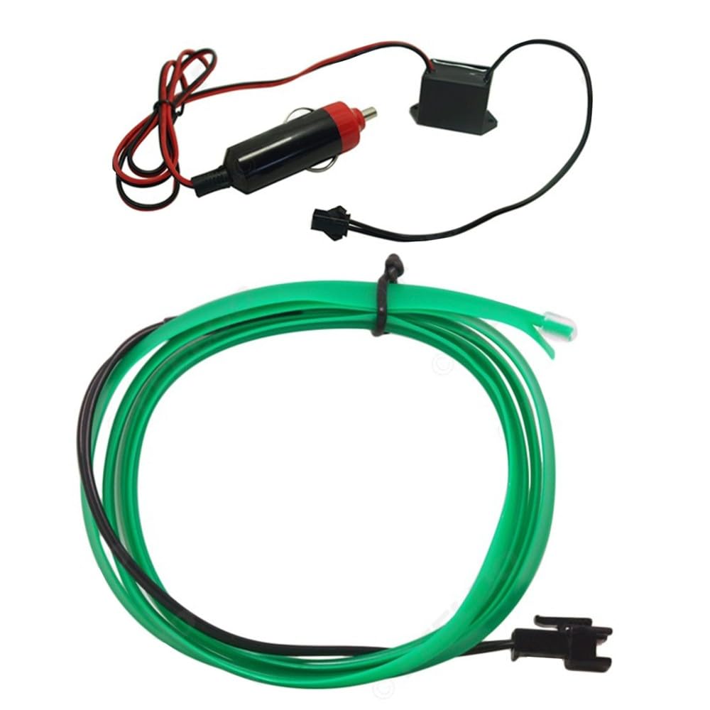 Fibra Ottica Per Auto 5m - Luci Atmosfera LED Interna Impermeabile 12V