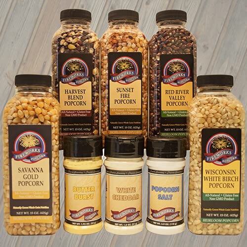 Gourmet Popcorn Gift Set - Natural Bounty