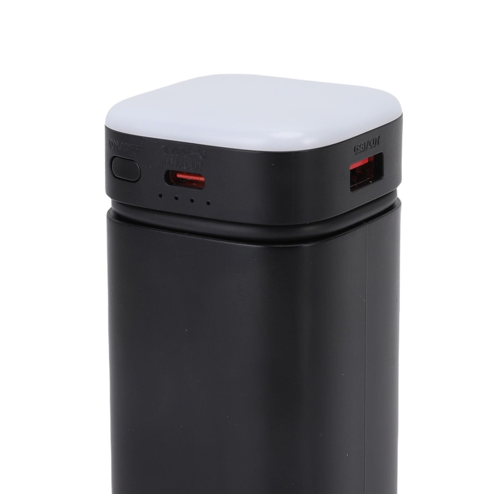 Fdit Power Bank da 20000 MAh con Cavo Integrato PD Caricatore Portatile a Ricarica Rapida da 22,5 W 3 luminosità Luce da Campeggio con 4 Uscite per i Viaggi