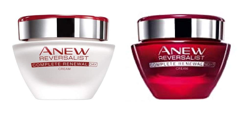 Anew Reversalist complete renewal day and night cream – 2 x 50ml – by Avon