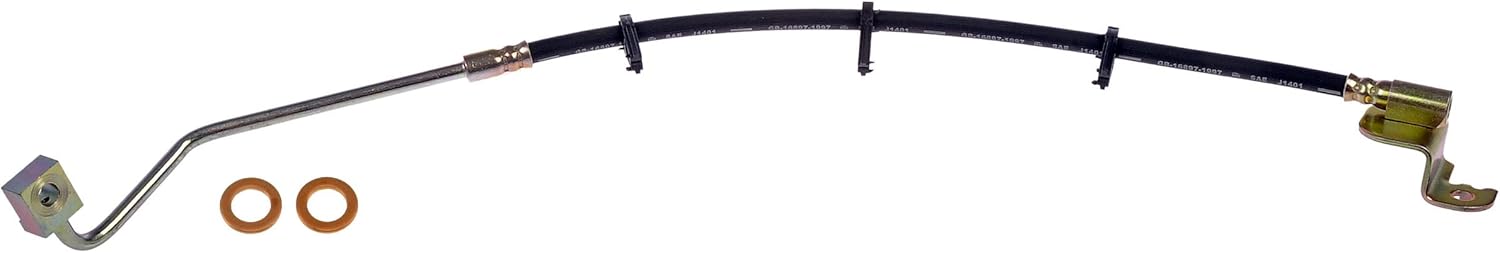 Dorman H621208 Front Passenger Side Brake Hydraulic Hose Compatible with Select Ford Models