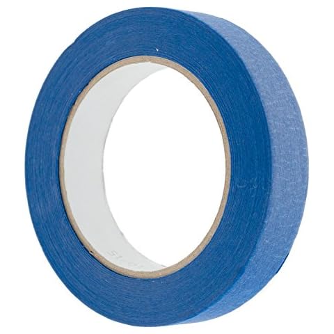 Coral 71501 Easy Blue Masking Tape for Indoor and Outdoor use 1 inch 50M roll Cover