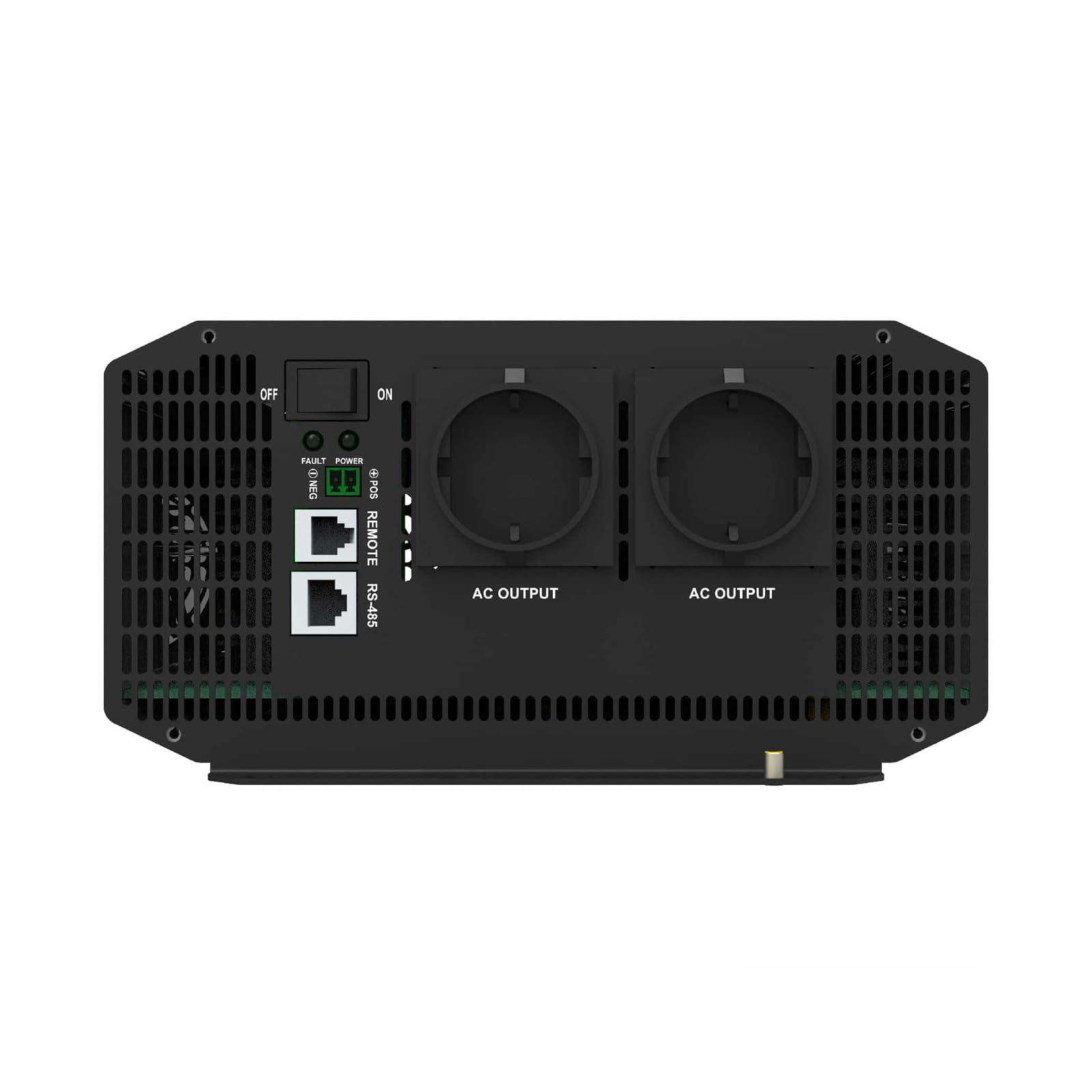 EPEVER IPT 2000-12 - Invertitore di tensione sinusoidale puro 2000 W, 12 VDC a 230 VAC, ideale per illuminazione di emergenza domestica, sistema montato su veicoli, ecc.