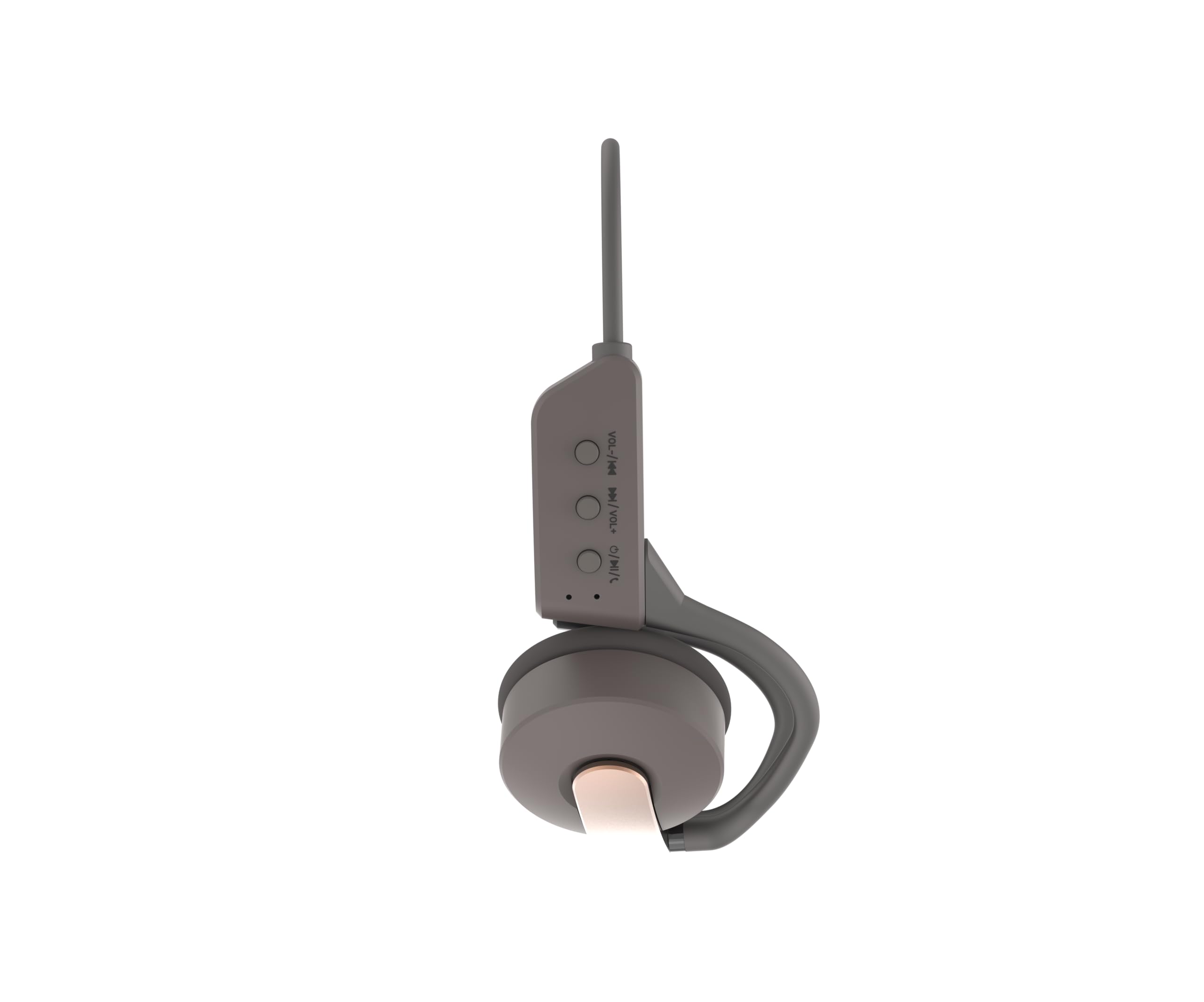 Aiwa HPB-SW20 | Auriculares inalámbricos de Oreja Abierta | Bluetooth 5.3 | Sonido Surround Espacial | Micrófono Manos Libres Integrado | Autonomía hasta 12 Horas | Color Cobre/Grafito
