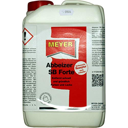 E-Com24 Abbeizer Gel 3 Liter – Lackentferner & Abbeizmittel Für Öl-, Kunstharz-, Latexfarben, Inkl. Pinsel, Pastös, Geruchsarm