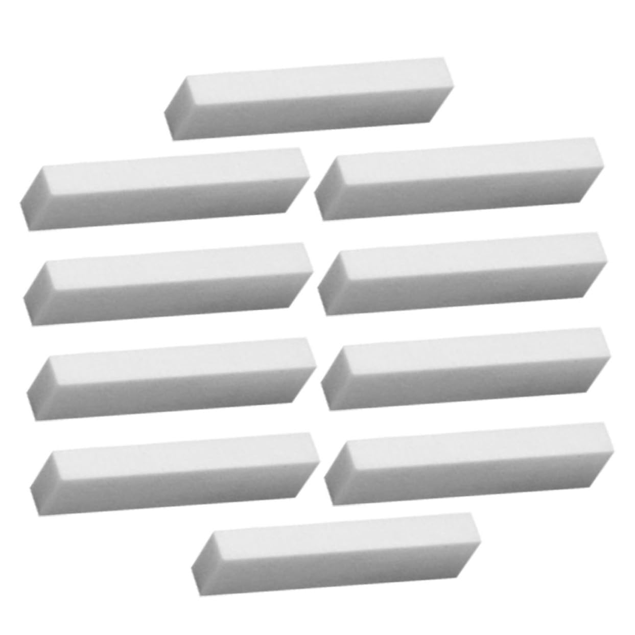 Levemolo 10pcs Guitar Bone Nut Replacement Parts Beef Bone Material Acoustic/electric Guitar Nuts Precision Crafted for Superior Performance