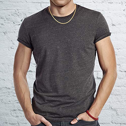 Nuragold 14k Yellow Gold 3.5mm Solid Miami Cuban Link Chain Pendant Necklace, Mens Womens Jewelry 16" 18" 20" 22" 24" 26" 28" 30" - Image 6