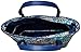 Vera Bradley Women's Cotton Small Trimmed Vera Tote Bag, Santiago Navy, One Size