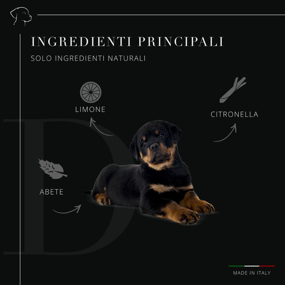 Dog's Health KIT Detergente Disabituante Concertato 500ml - Spray Disabituante per Cani e Gatti e Detersivo Pavimenti animali, Repellente animali, Eliminare Odore cane e gatto, Educativo, Cruelty Free