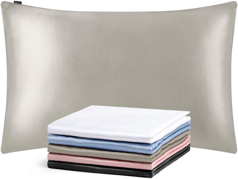 Amazon｜LilySilk(リリーシルク)最高25匁 シルク枕カバー ピローケース 1枚 両面タイプ 美肌 美髪 防ダニ 優しい肌触り